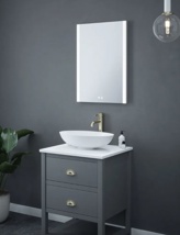 Sycamore Windsor 2 - 500 x 700 Tunable led Mirror with Bluetooth Speaker