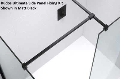 Kudos Ultimate2 Side Panel Fixing Kit - Brushed Nickel