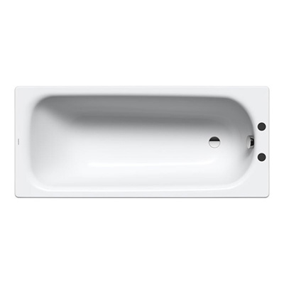 Kaldewei Saniform Plus 1700 x 700mm Bath - White - 2 Tap Hole - Anti Slip (excl. feet)