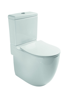 Roca Meridian-N Close Coupled Comfort WC Complete (Closed Back)