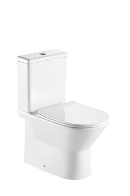 Artesan Annabel Round Rimless Closed Back WC Pack (incl. pan, cistern & soft close seat)