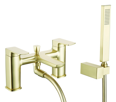 Bedgebury Bath Shower Mixer - Brushed Brass 