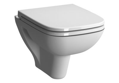 VitrA S20 Wall Hung Pan Short Projection - White (excl. frame & cistern)