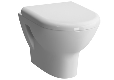 VitrA Zentrum Wall Hung Pan - White (excl. frame & cistern)