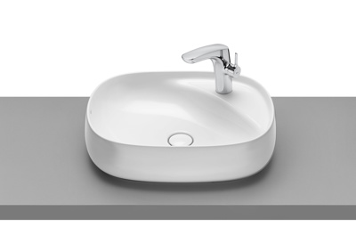 Roca Beyond Over Countertop Basin - 585mm 1 Tap Hole**