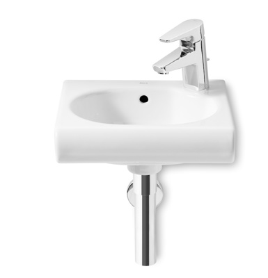 Roca Meridian N Compact Cloakroom Basin 350mm - Right Hand 1 Tap Hole