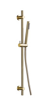 Bewl Deluxe Round Riser Rail Kit - Brushed Brass