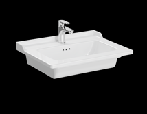 VitrA Root Classic Basin for Furniture 1 Tap Hole 600mm - White