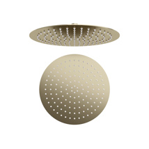 Elisa 300mm Round Fixed Head - Brushed Brass