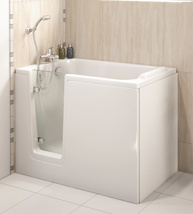 Comfort 1210 x 650mm Easy Access Deep Soak Walk In Left Hand Bath - White