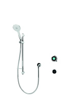 Elisa Intuition Concealed Smart Shower, Adjustable Head & Remote - Gravity Pumped - Chrome