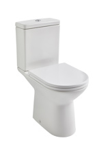 Roca Andes - Close Coupled Open Back Rimless WC - Boxed 