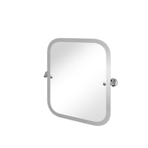 Burlington Rectangular Swivel Mirror Chrome